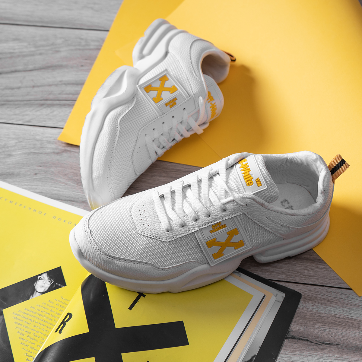 کفش ورزشی مردانه اف وایت سفیدمدلNamit