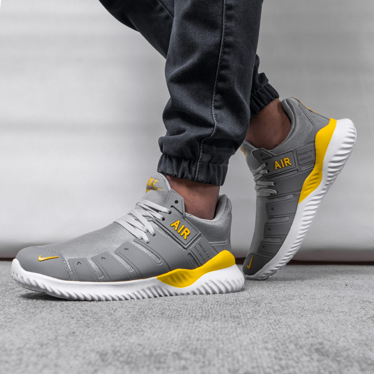 کفش ورزشی Nike Air مردانه طوسی مدل Grand