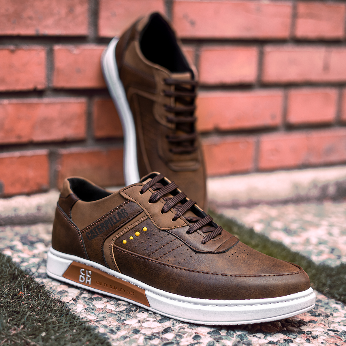 کفش تخت قهوه ای مردانه مدلRanvi