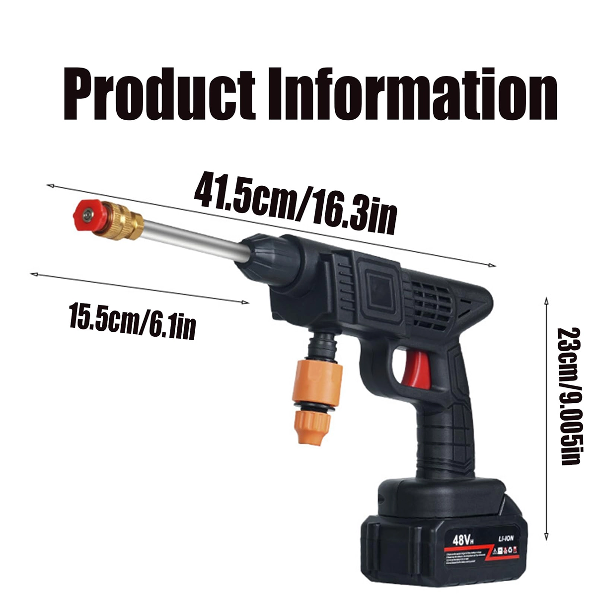 کارواش شارژی حرفه ای Cleaning Gun