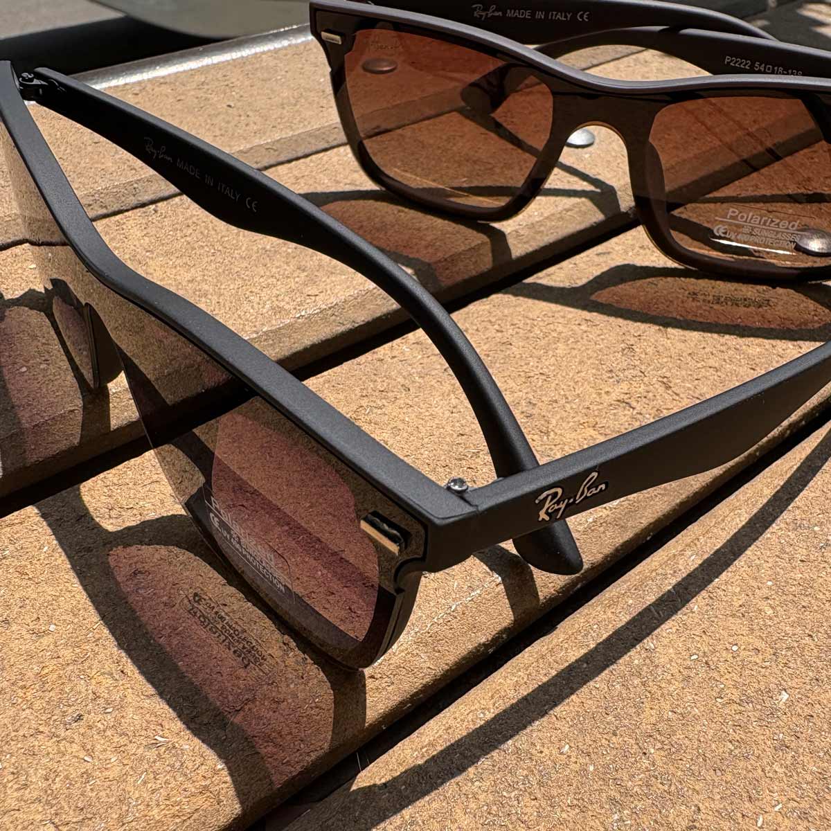 عینک آفتابی قهوه ای مدل Ray-Ban