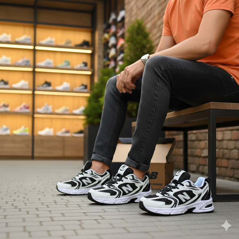 کفش ورزشی مردانه نیوبالانس مدل tako-مشکی